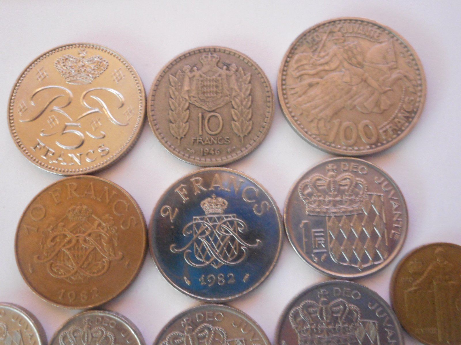 Tutti le monete: Lot Münzen Monaco   ab 1950 – Usato da Kriegstetten venduto da pizlad2010 6