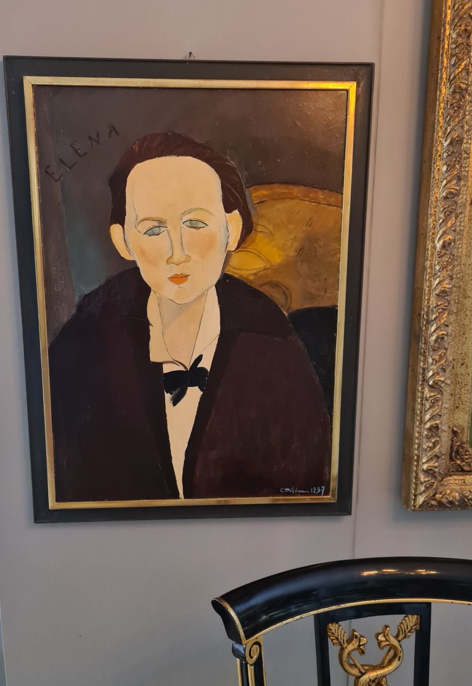 Dipinti: Grossartiges Gemälde n. Amadeo Modigliani – Usato da Rotkreuz venduto da Dobermann5 5