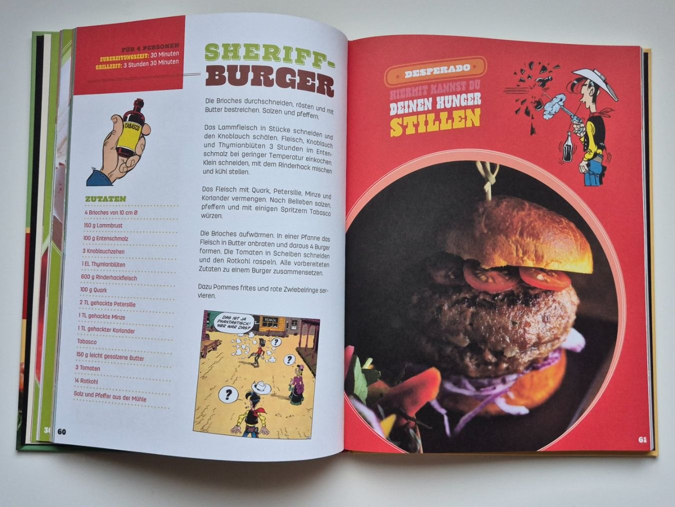 Libri: LUCKY LUKE  🐎    Das Kochbuch – Usato da Niederweningen venduto da Obson 4