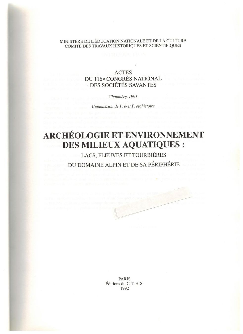 Bücher: Archäologie: Pfahlbausiedlungen – Neu (gemäss Beschreibung) aus Biel-Benken BL von rud_yc8p 1