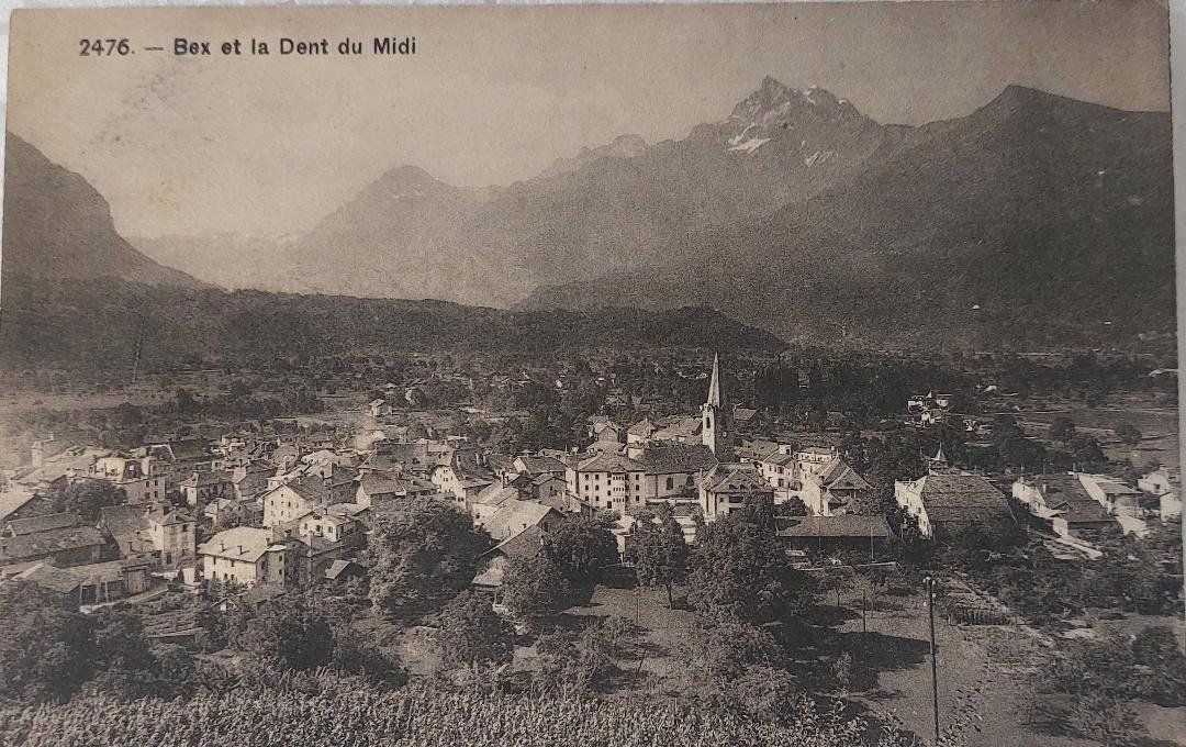 Cartoline postali: BEX et la Dent du Midi – Usato da Delémont venduto da Domdom1