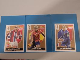 LOT DE 3 STICKERS PANINI EXTRA – GRANDES STARS ⚽🏆