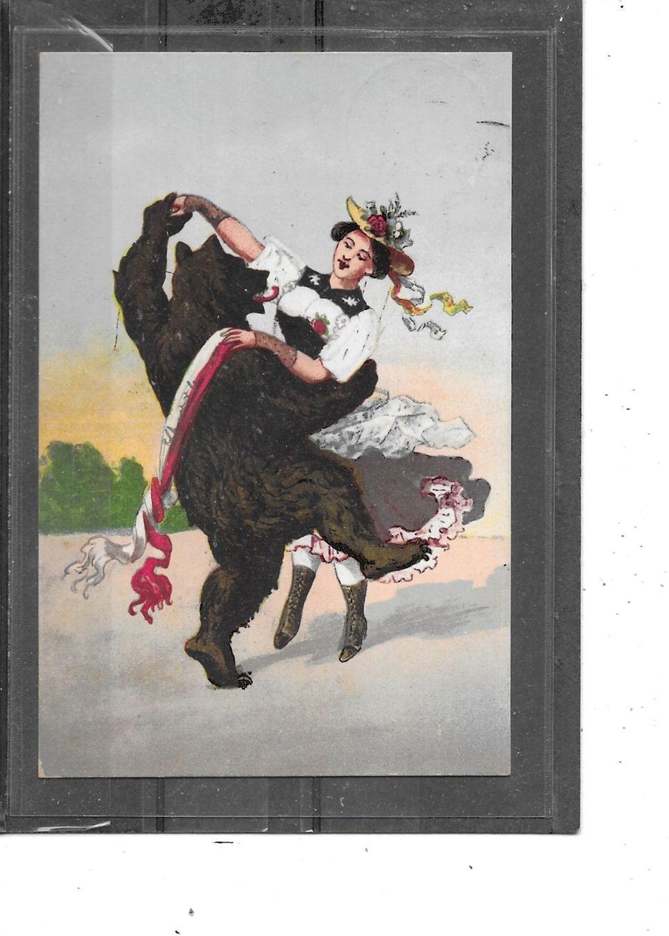 Cartoline postali: BE Bern 1910 Bärenkarte – Usato da Schocherswil venduto da Wilare