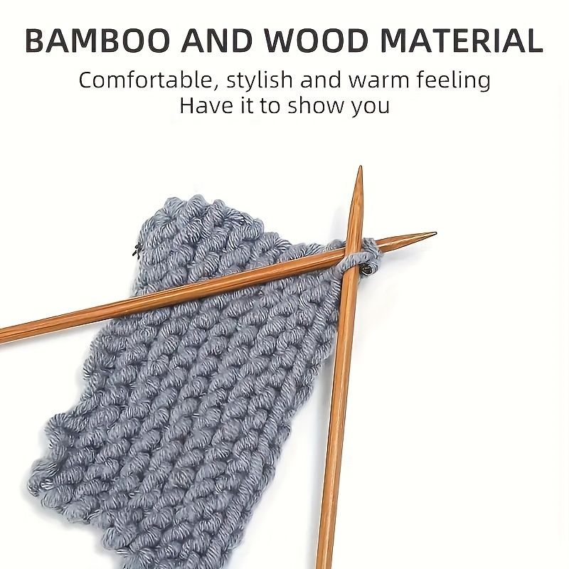 Ferri: Rundstricknadel Set aus 100% Bambus, 60cm – Nuovo e nell'imballaggio originale da Kilchberg ZH venduto da Eaglebuy 1