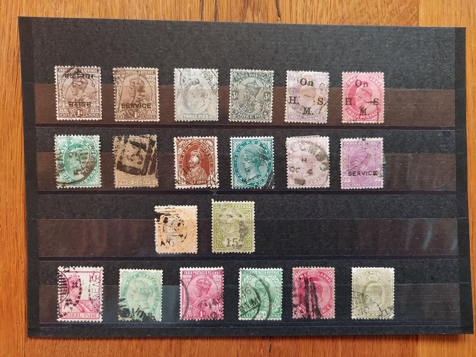 Tutti i francobolli: Steckkarte India Postage – Usato da Speicherschwendi venduto da Mountain010