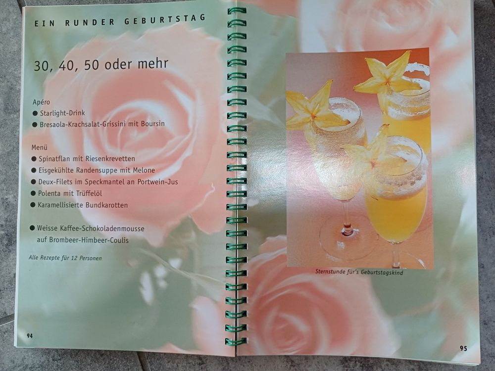 Bücher: Kochbuch / Rezepte 'Party-Time' v. SAISON-KÜCHE – Gebraucht aus Entlebuch von Waldschratt65 7