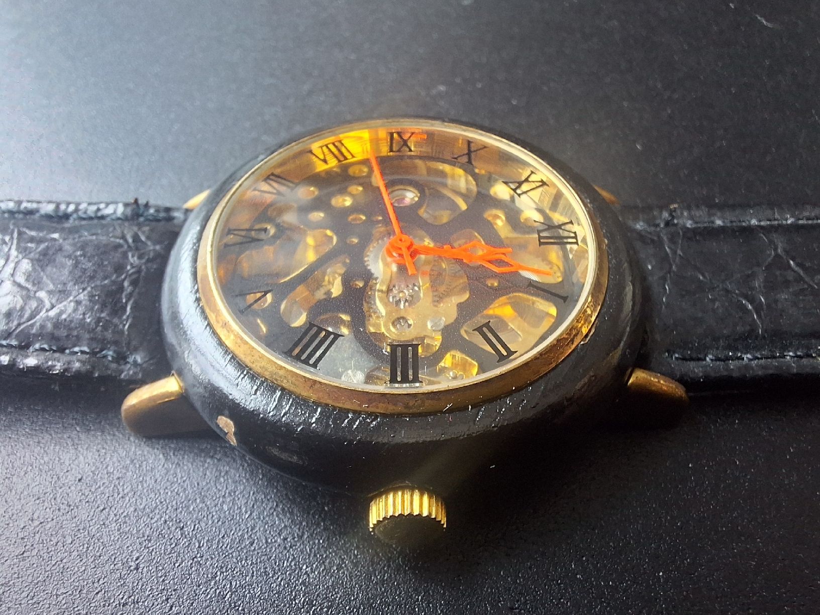 Orologi: Skelett Handaufzug Uhr #1 – Usato da Allschwil venduto da SimauK 2