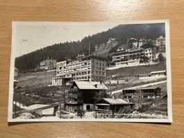 Alte Ansichtskarte Leysin Sanatorium Neuchâtel 1926 Rarität