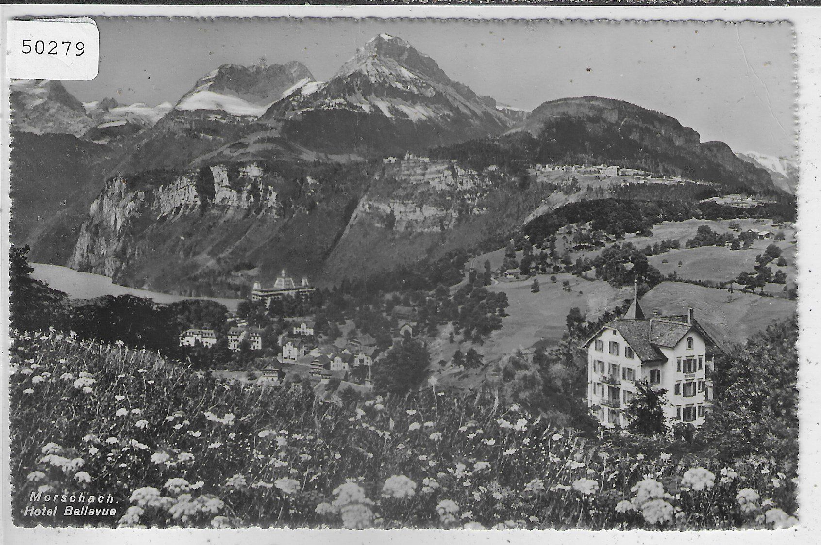 Cartoline postali: Morschach - Hotel Bellevue – Difettoso da Ettingen venduto da Kartenplanet