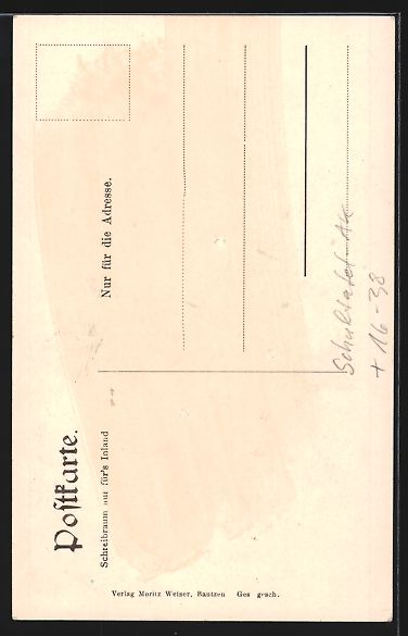 Cartoline postali: Grusskarten-AK Bautzen, Ortsansicht auf  – Usato da Berlin venduto da bartko-reher 1