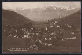 Les Avants, Panorama et les Montagnes de