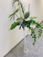 Elegante Bodenvase, Glasvase, Dekoration, 104cm Höhe!
