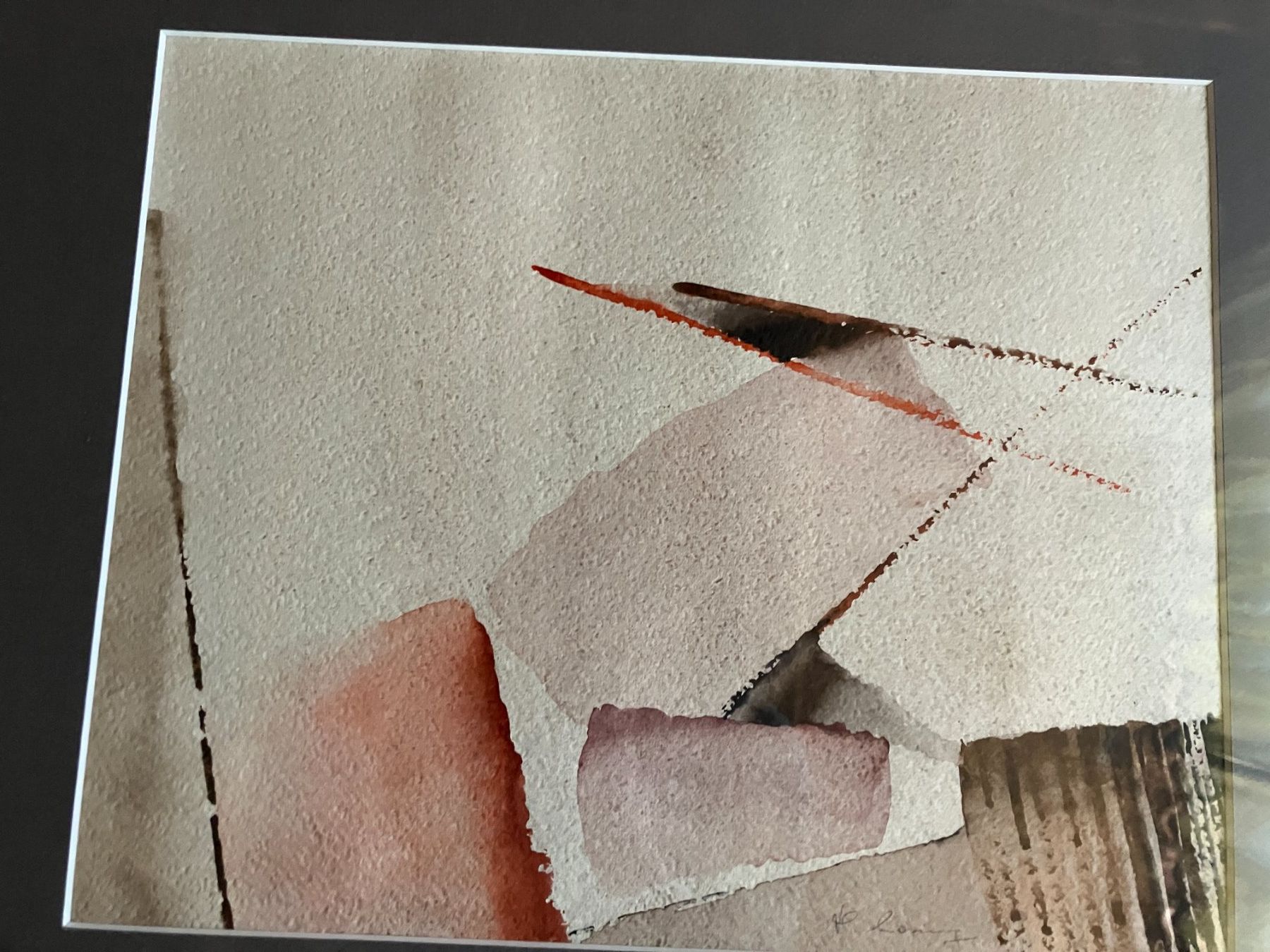 Tableaux: abstraktes Bild, signiert – D'occasion à Männedorf par Amleto3 2