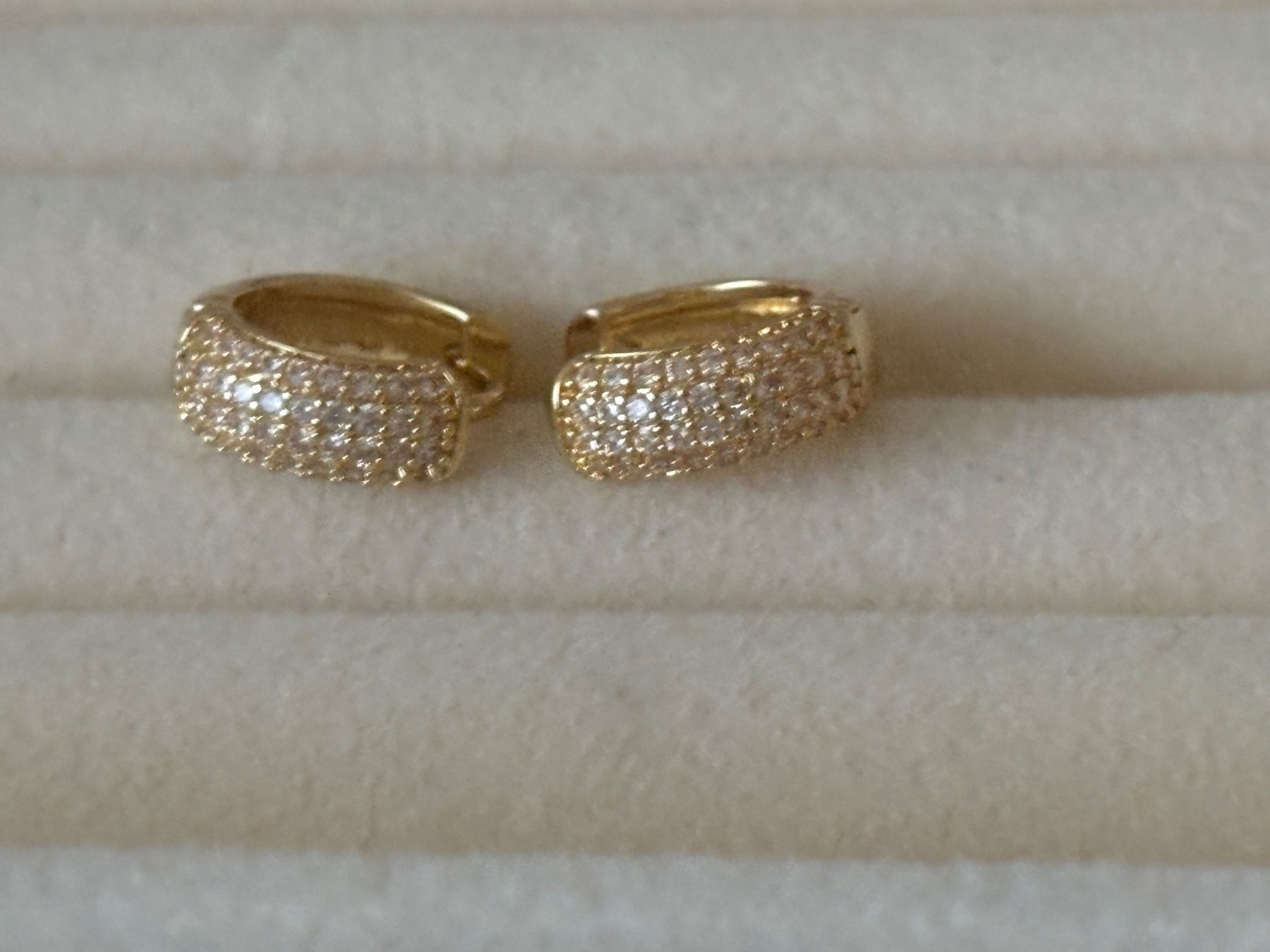 Orecchini pendenti & Orecchini a lobo: Luxus Elegante Mini Ohrstecker Ohrschmuck Goldfarben – Nuovo (secondo la descrizione) da Biel-Bienne venduto da Roserosse13 4