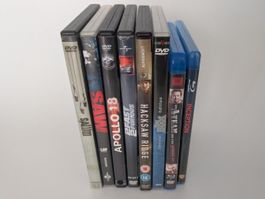 Filme DVD und Blu-ray Konvolut 8 Stück