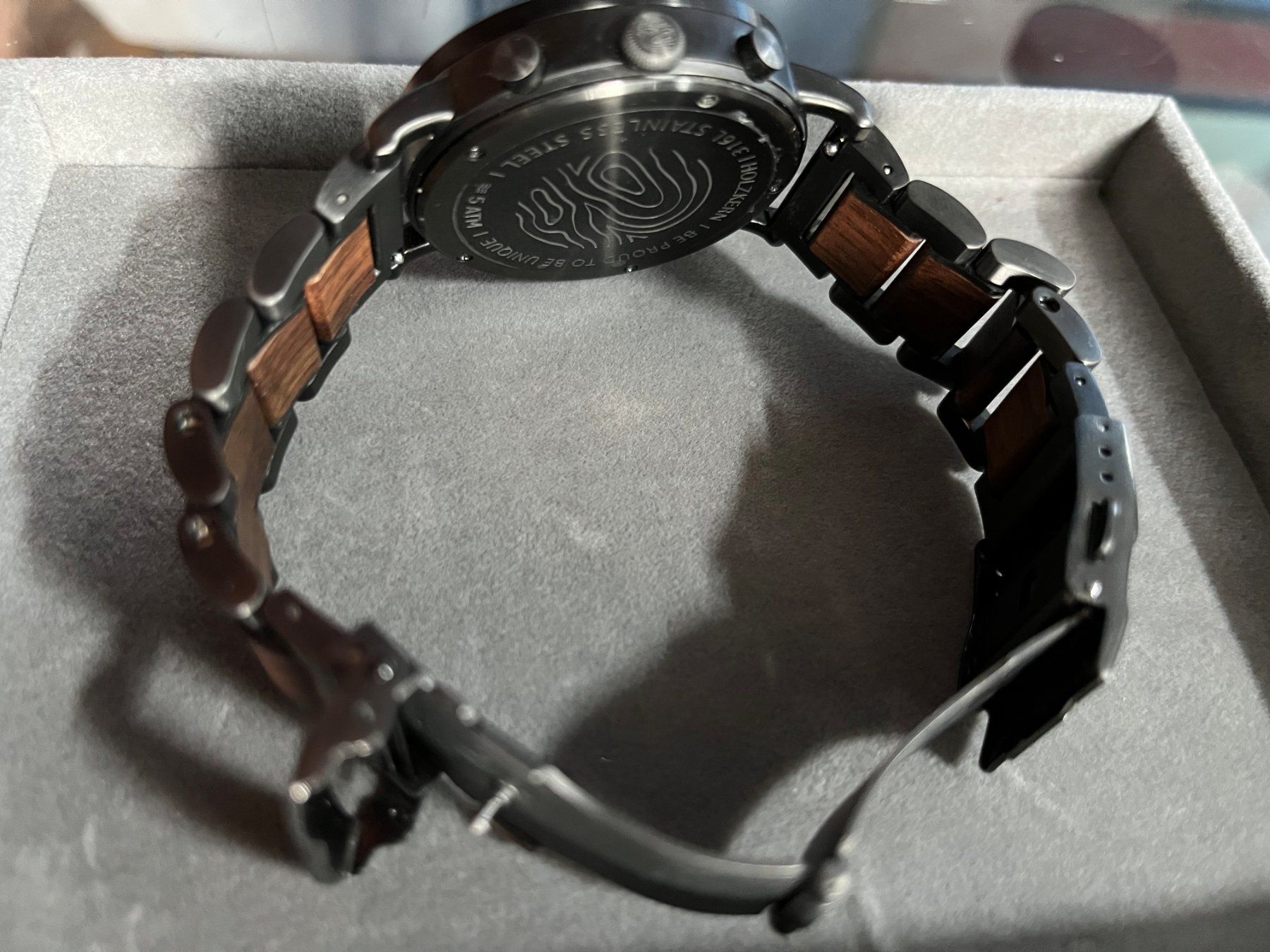 Orologi: Holzkern Askja Walnuss/Marmor – Usato da St. Gallen venduto da fabio813 2