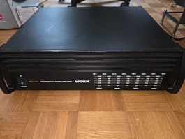 Power Ampli Professional Stereo AMP 1200 Watt gleich 8x150 W