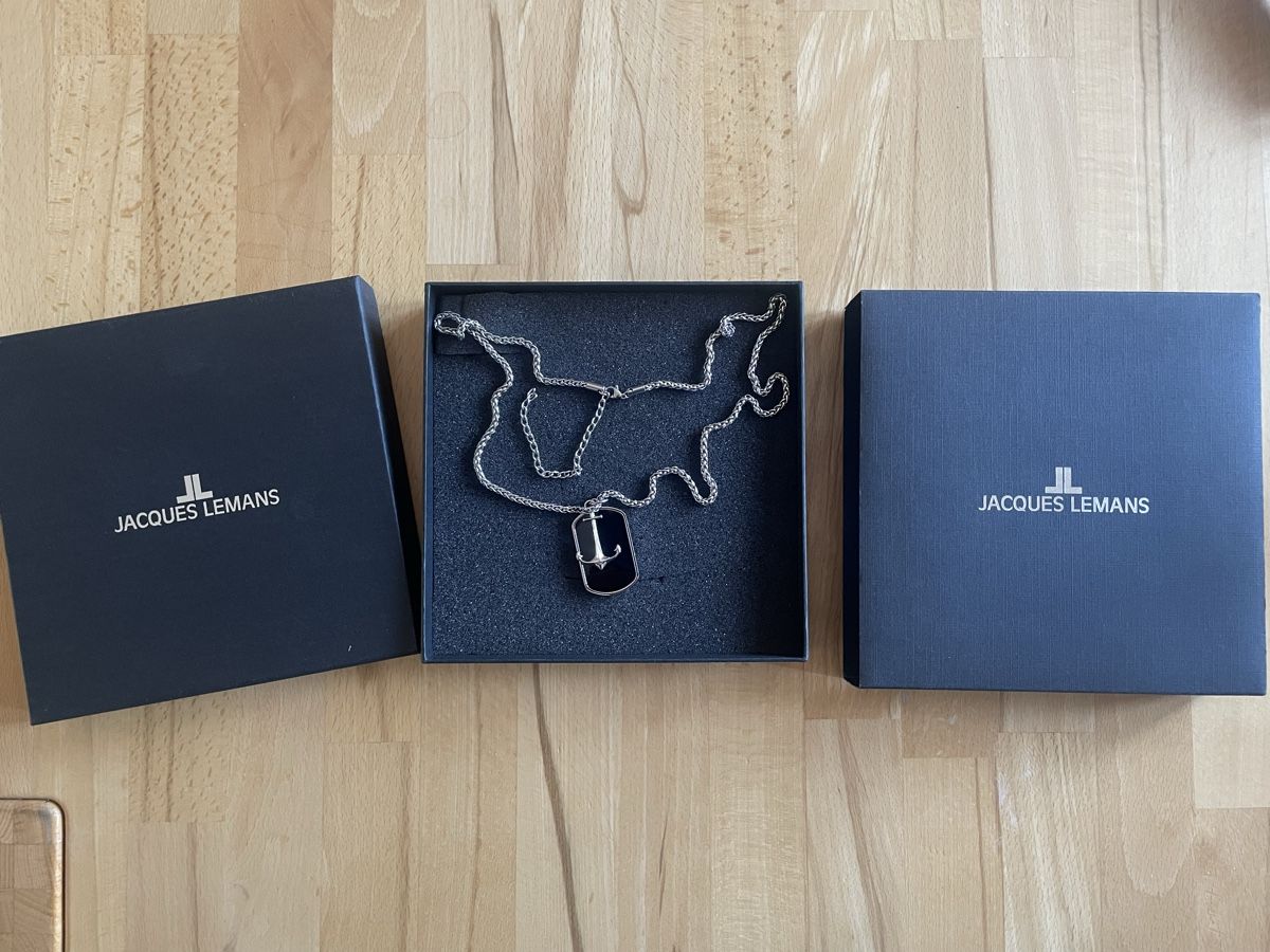 Jacques Lemans Ketten: Halskette Edelstahl Jacques Lemans – Neu (gemäss Beschreibung) aus Zürich von toe_7gmv