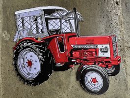 Ihc international Traktor Diesel Schlepper Aufnäher Patch 