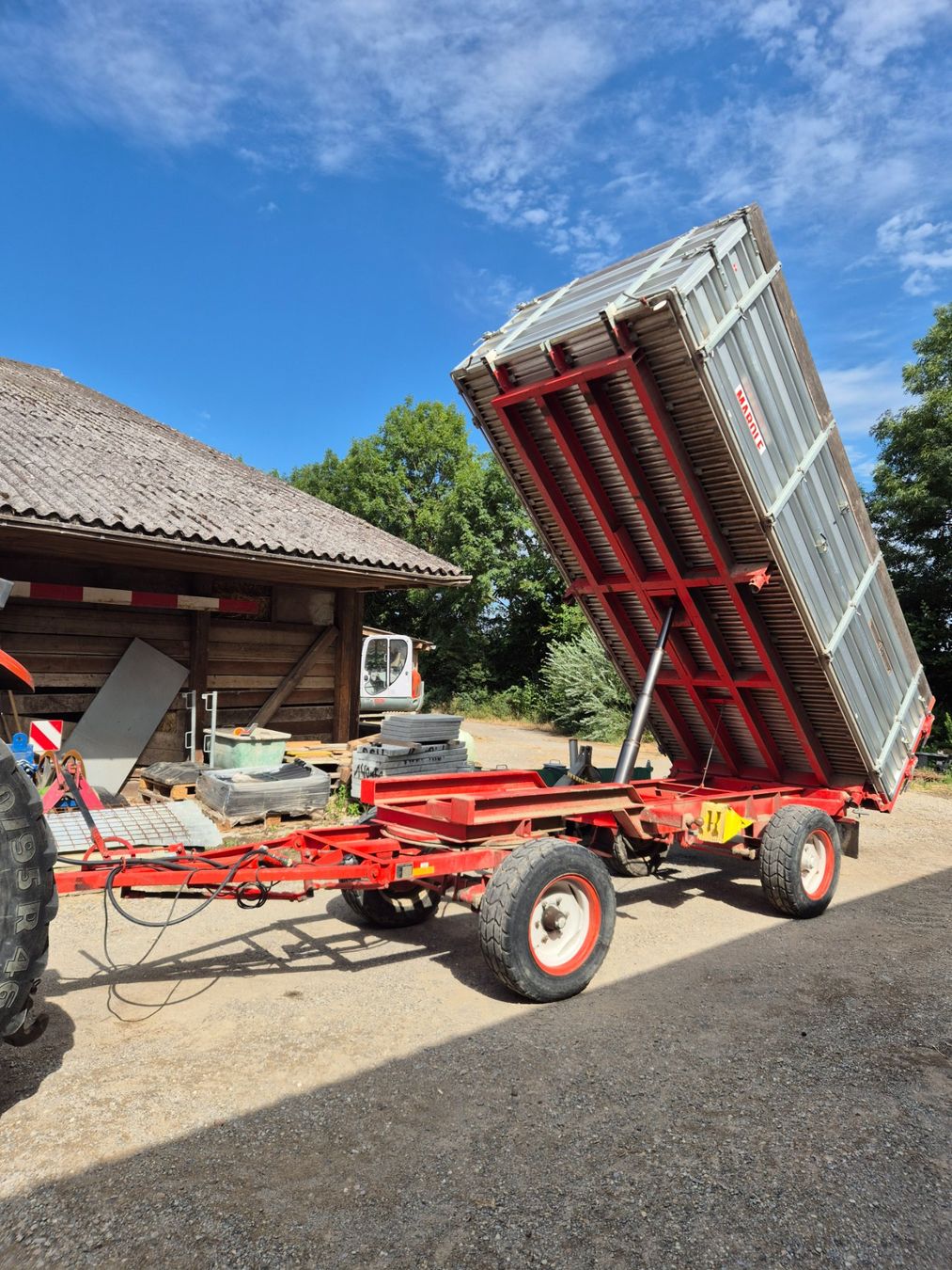 Autoribaltabili: Marolf 3 Seiten Kipper – Usato da Riet (Neftenbach) venduto da JakeDrummingFarmer 3