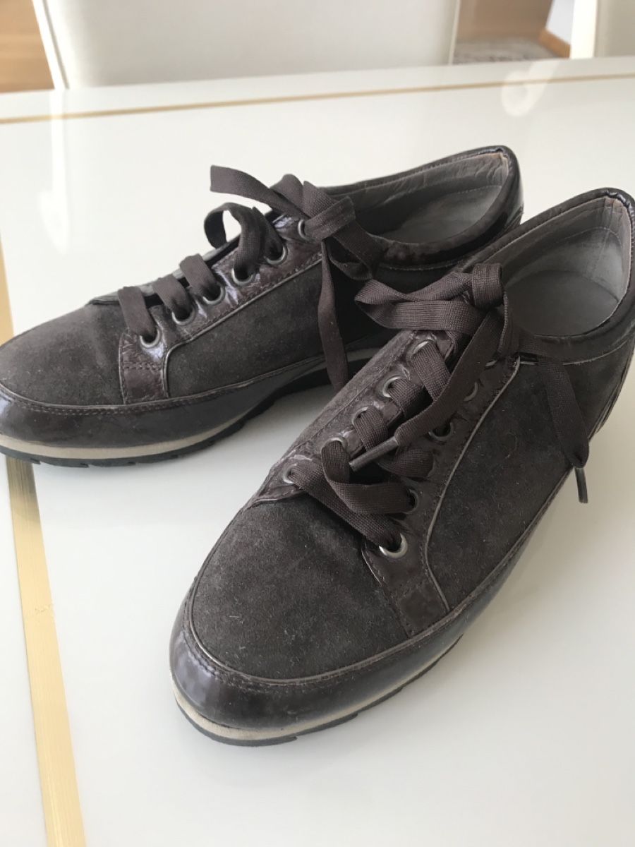 Damenschuhe: Schnürschuh Gr. 37 Braun Wildleder – Gebraucht aus Luzern von Hans1937 3