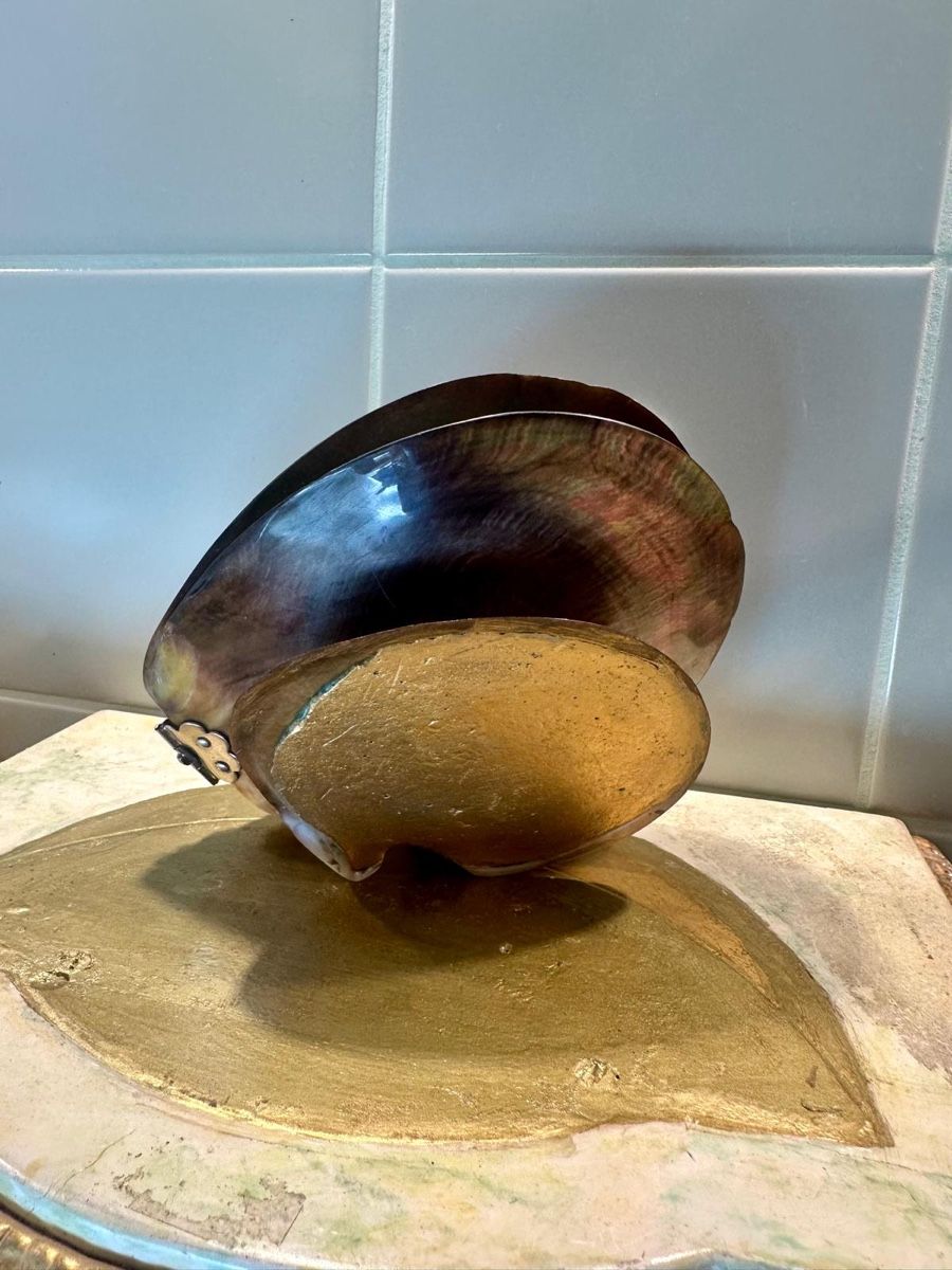 Toutes les décorations: Altes Schmuckhalter Etui aus Perlmutt – D'occasion à Zürich par c_d_r 5