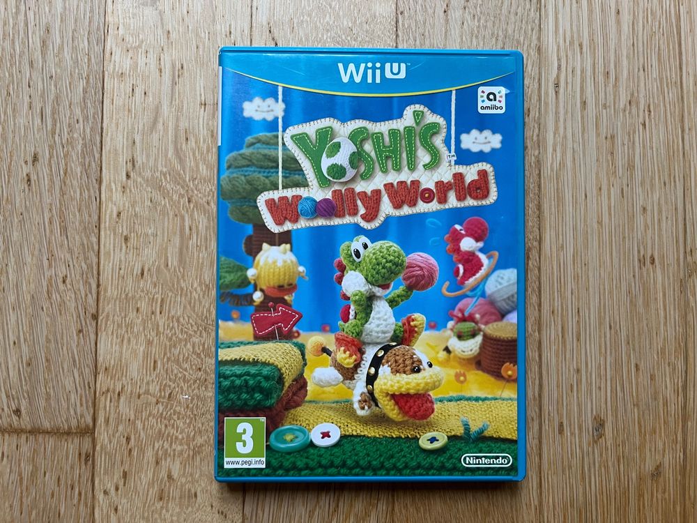 Yoshi's Woolly World Nintendo Wii U - Disque PAL Neuf, Boîtier Très Bon état