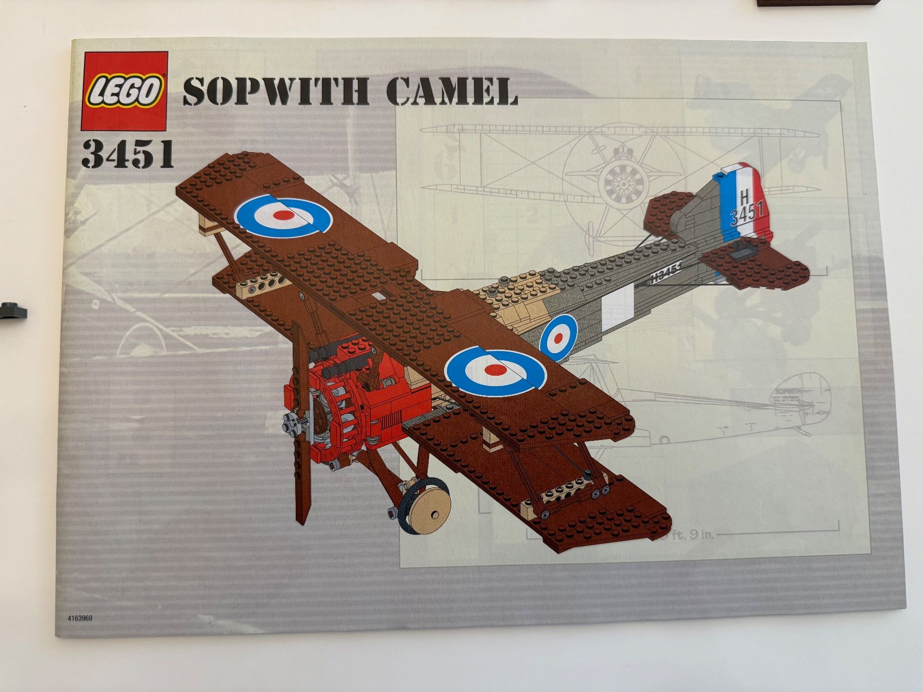 Lego Kit di costruzioni: LEGO 3451 Sopwith Camel – Usato da Burgdorf venduto da Pistar 1