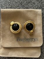 Burberry Vintage Ohrclips vergoldet