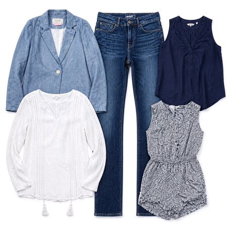 Kleiderpaket Damen 5-teilig Mango Naf Naf Bershka S / M