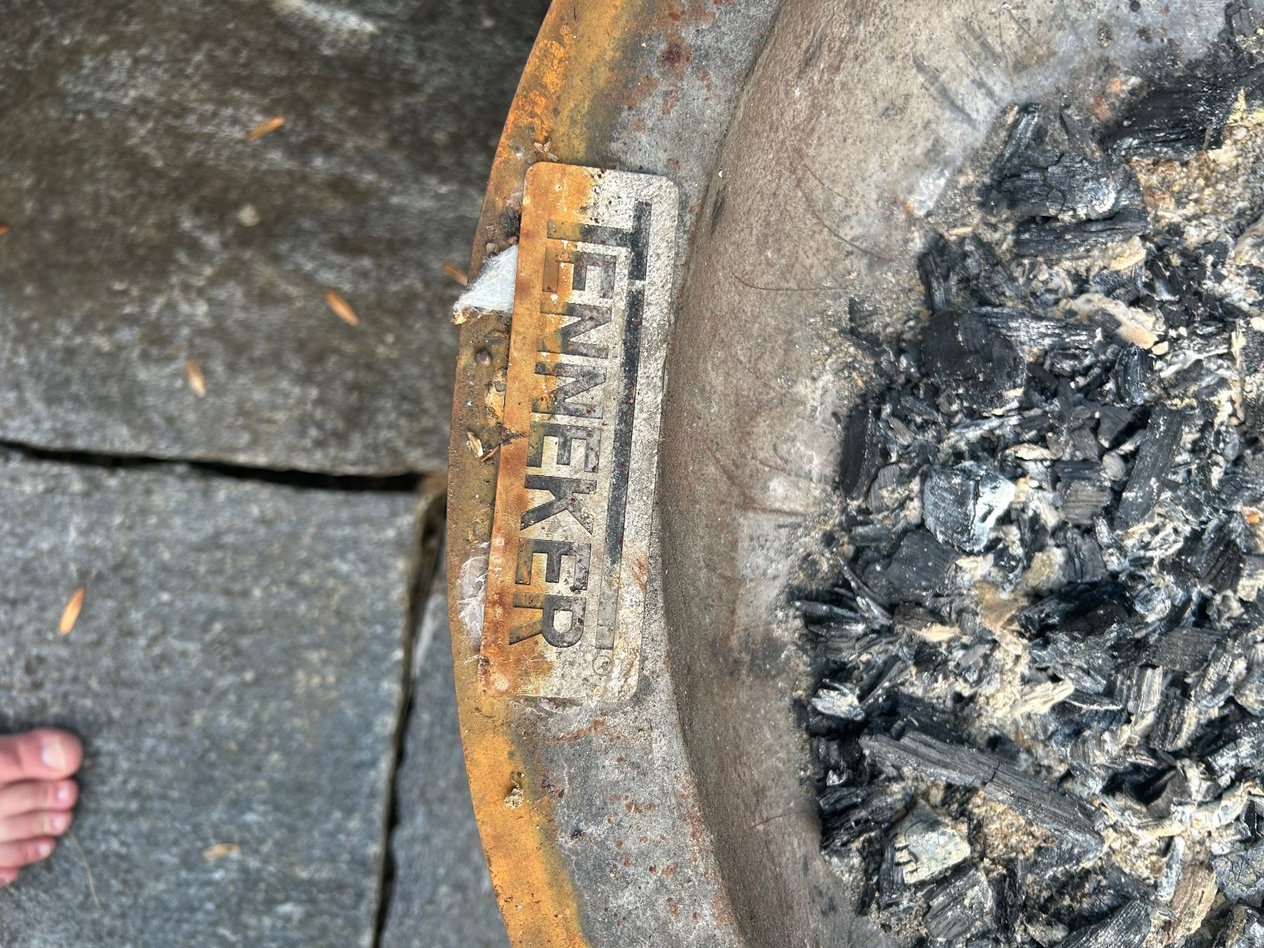 Cheminée d'extérieur: Feuerstelle mit Grill – D'occasion à Brügg BE par inf_ks78 2