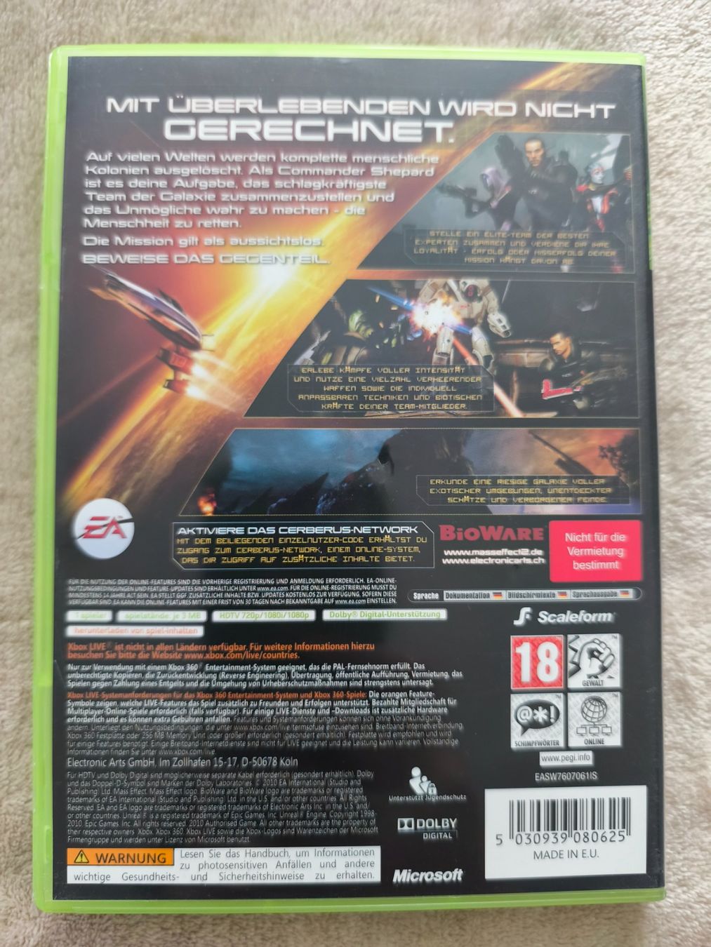 Microsoft Giochi: MASS EFFECT 2 XBOX 360 PAL – Usato da Winterthur venduto da Dr.Pepper01 1