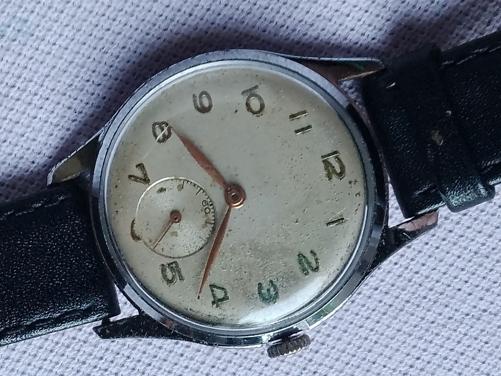 Orologi: Handaufzug Antik 34mm läuft  – Usato da Agno venduto da sam2608