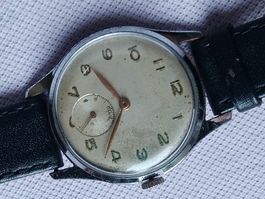 Handaufzug Antik 34mm läuft 