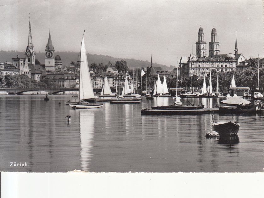 Cartoline postali: Zürich 1959 – Usato da Bürglen TG venduto da StampGraf