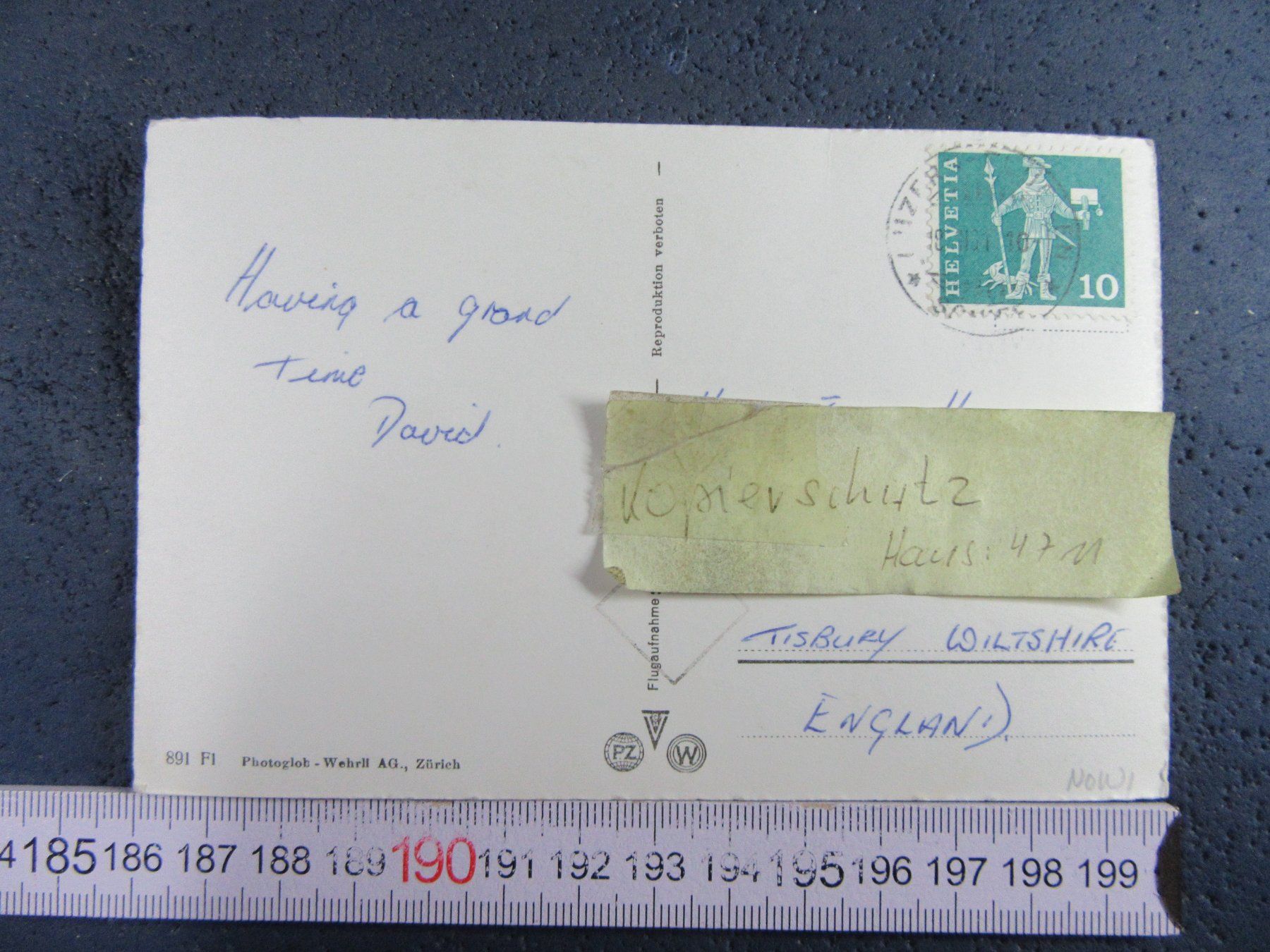 Cartoline postali: BECKENRIED MIT PILATUS AK ONW – Usato da Ettingen venduto da Hausi4711 1