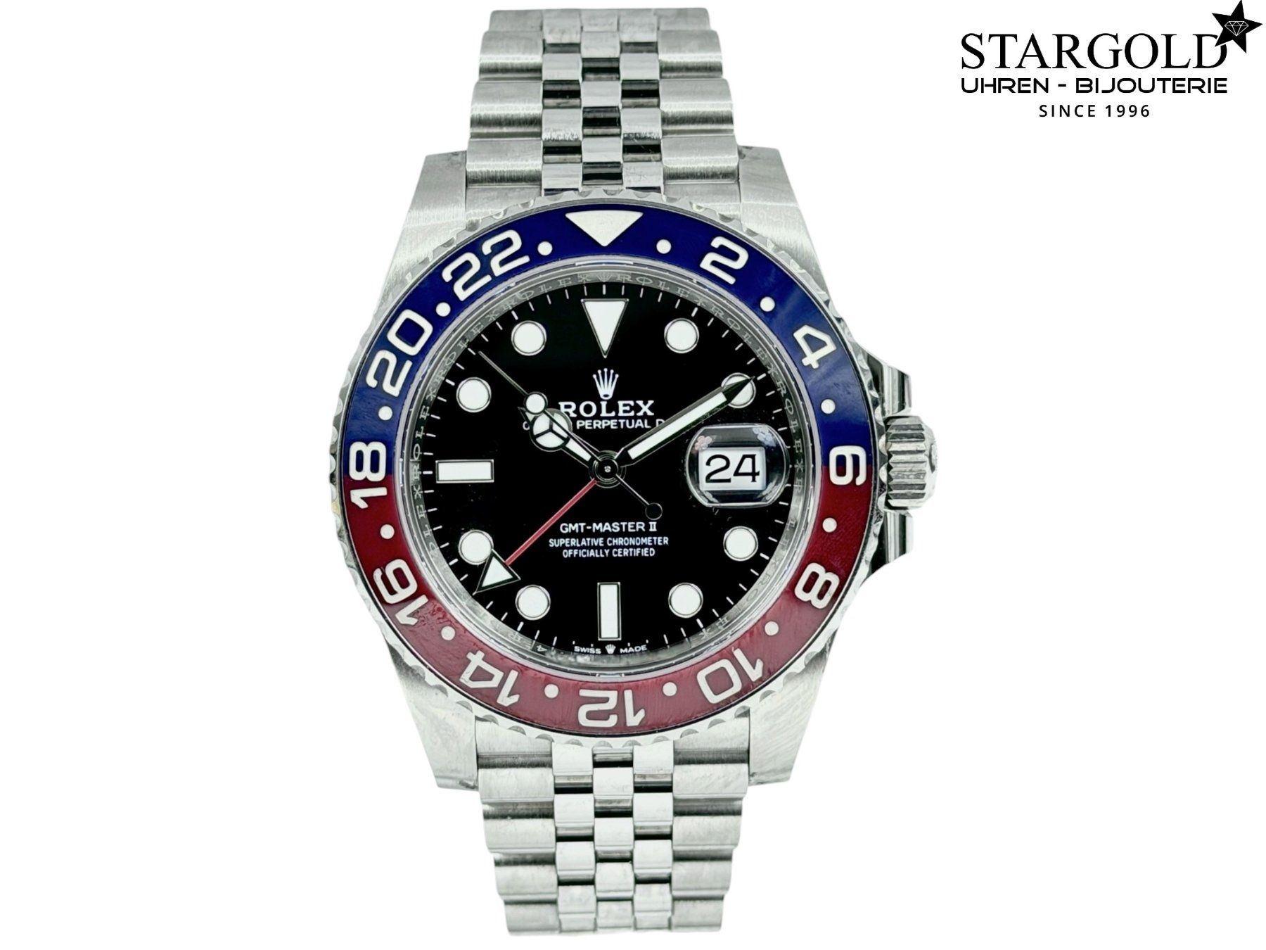 Rolex Uhren: Rolex GMT-Master II Pepsi - 126710BLRO – Gebraucht aus Zürich von Stargold-Uhren