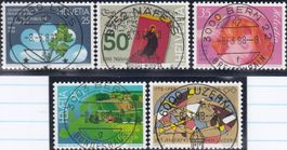 758-762 FD-Vollstempel vom Ort, 8.3.88