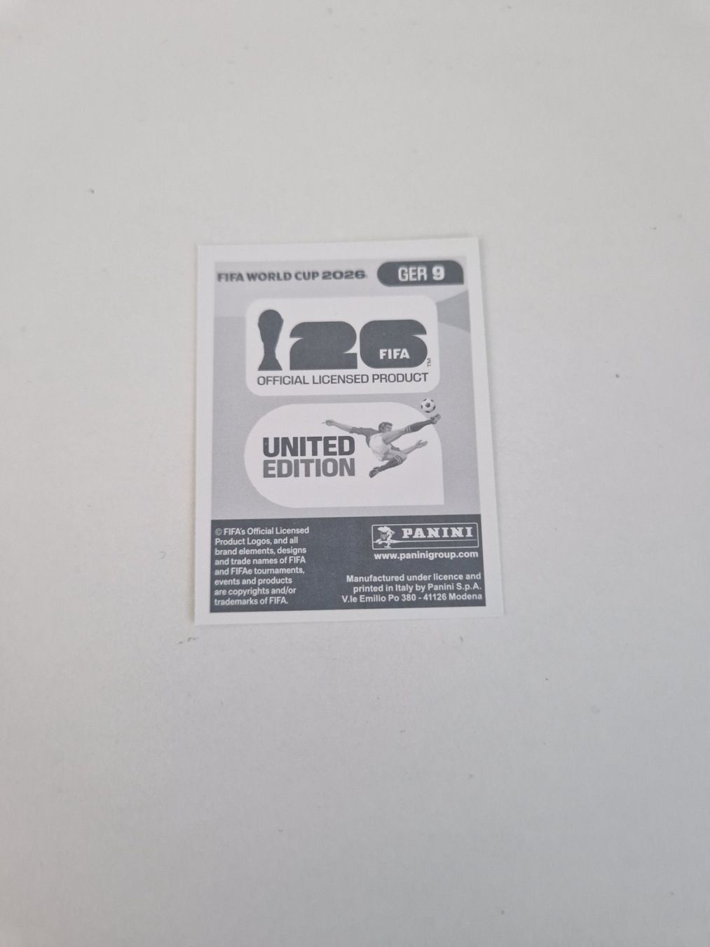 Panini Cartes à collectionner: Panini Sticker GER9 – Neuf (Voir description) à Stüsslingen par white_angel86 1