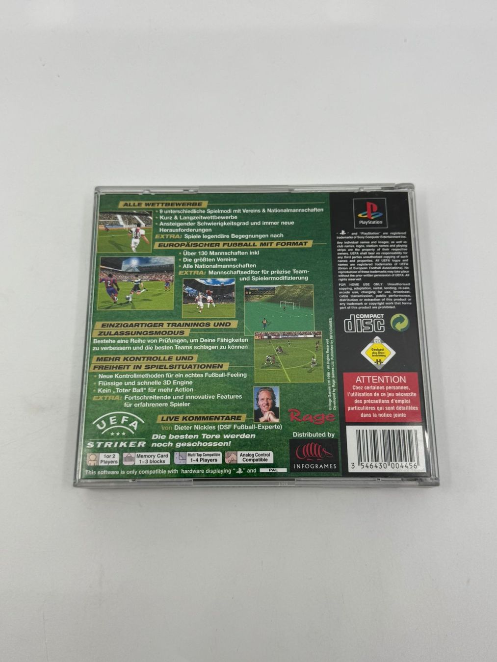 Giochi: UEFA Striker (PS1) – Usato da Herisau venduto da Seyashop1 2