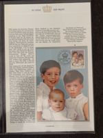Collection de timbres Luxembourg avec fiches descriptives