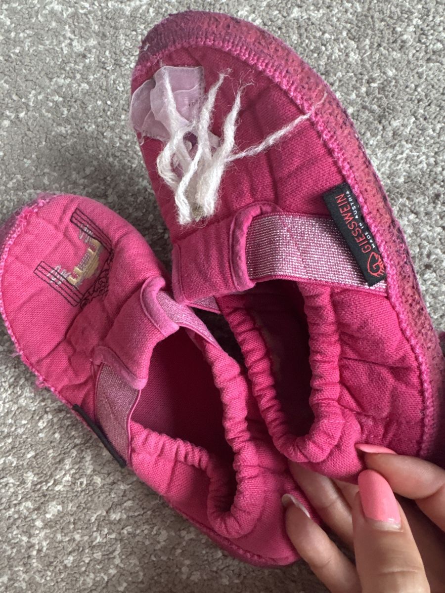 Schuhe für Mädchen: FinkeHausschuhe Mädchen, Giesswein, Gr. Ca.32 – Gebraucht aus Goldau von mira221 5