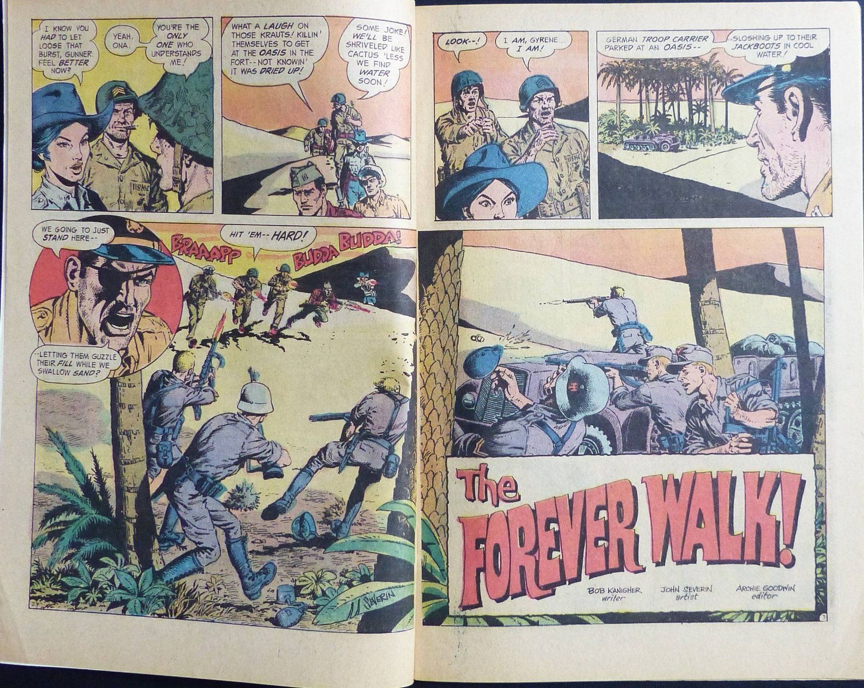 BD: UNKNOWN SOLDIER 216 OUR FIGHTING FORCES 146 WAR JOE KUBERT – D'occasion à Lugano par YouWantUS 7