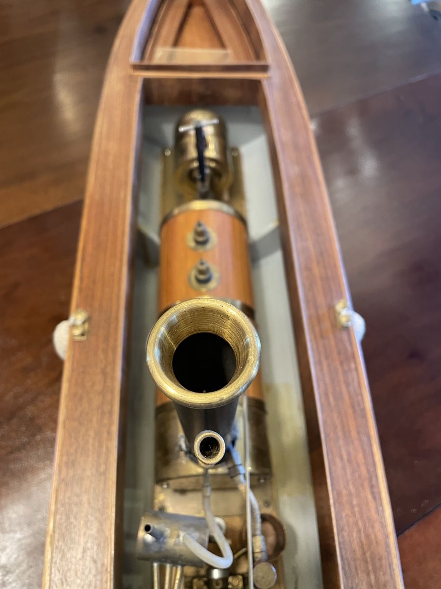 Kit di modellismo & Modellini statici: Modellbau Dampfpinasse Schiff – Nuovo (secondo la descrizione) da belp venduto da david59 2