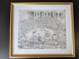 Gregor Rabinovitch , Börse Zürich, Kunstdruck