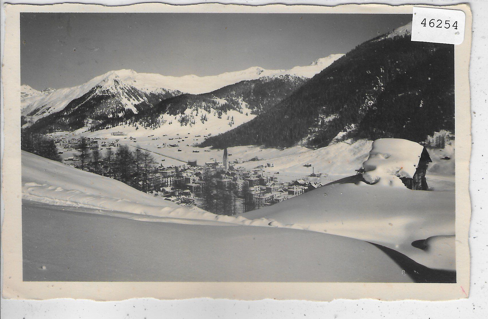 Cartes postales: Davos im Winter – D'occasion à Ettingen par Kartenplanet