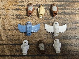 lego  figurines  lot de 8 animaux harry potter