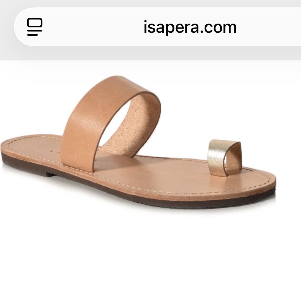 Scarpe da donna: Isapera Myconos leather strap sandales handmade – Nuovo (secondo la descrizione) da Vesenaz venduto da ale_wrt6 7