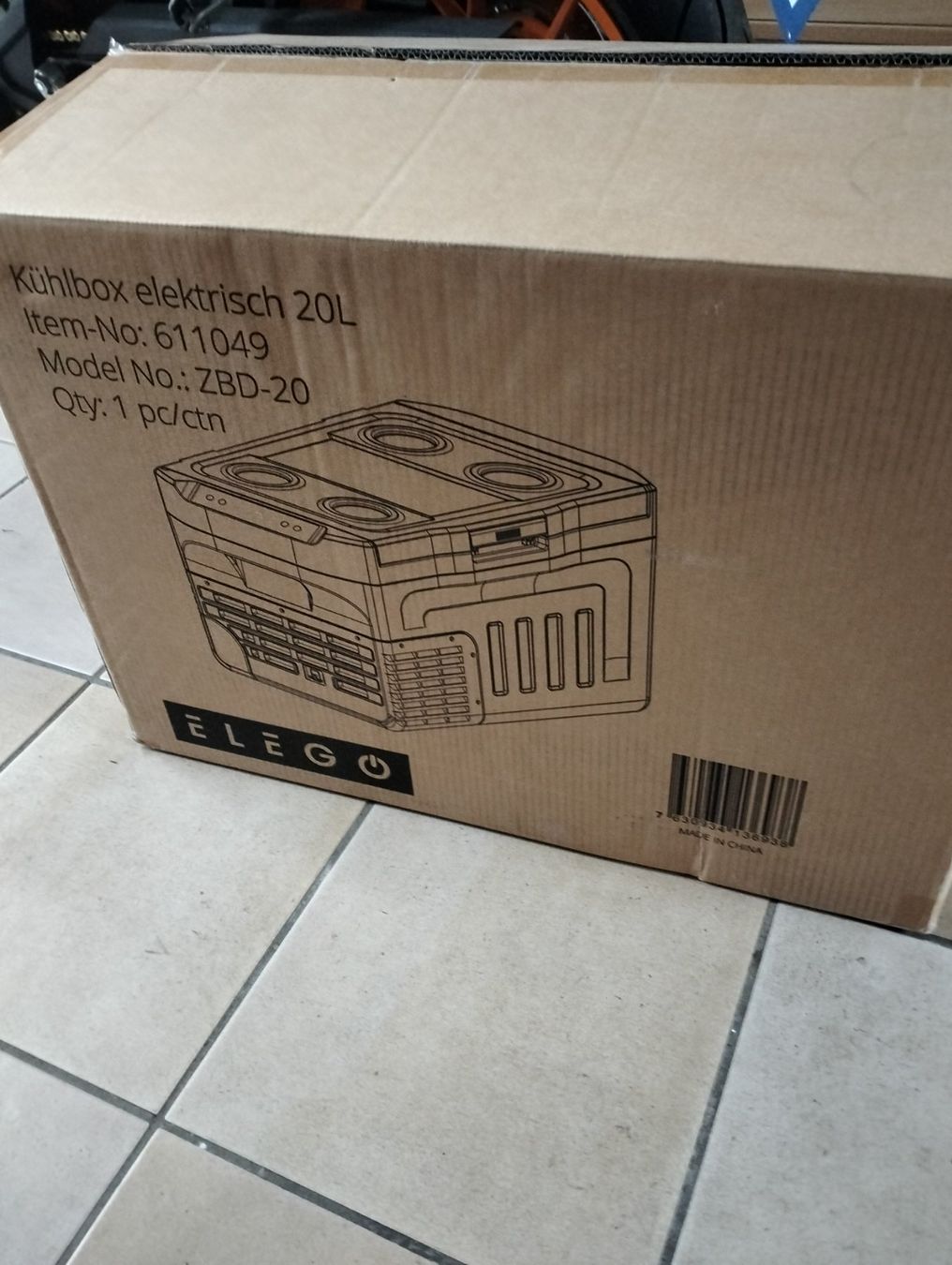Frigoriferi & Refrigeratori: Kühlbox 20L 12V/24V/230V neu – Nuovo e nell'imballaggio originale da Ossingen venduto da Challenger74 4