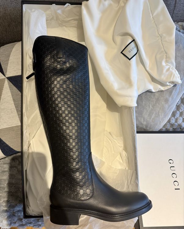 Gucci *Maud*Stiefel schwarz, 37, nagelneu 3